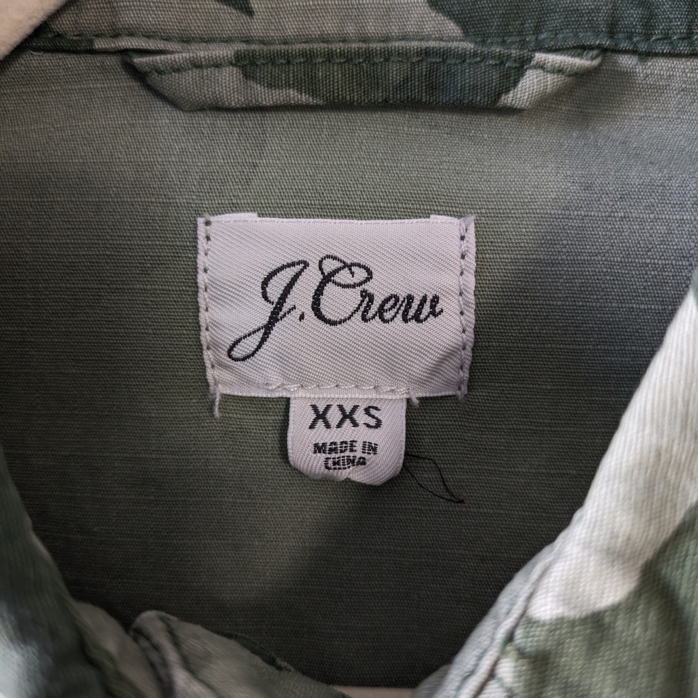 J. Crew Women's Camouflage Light Jacket - Picture 4 of 7
